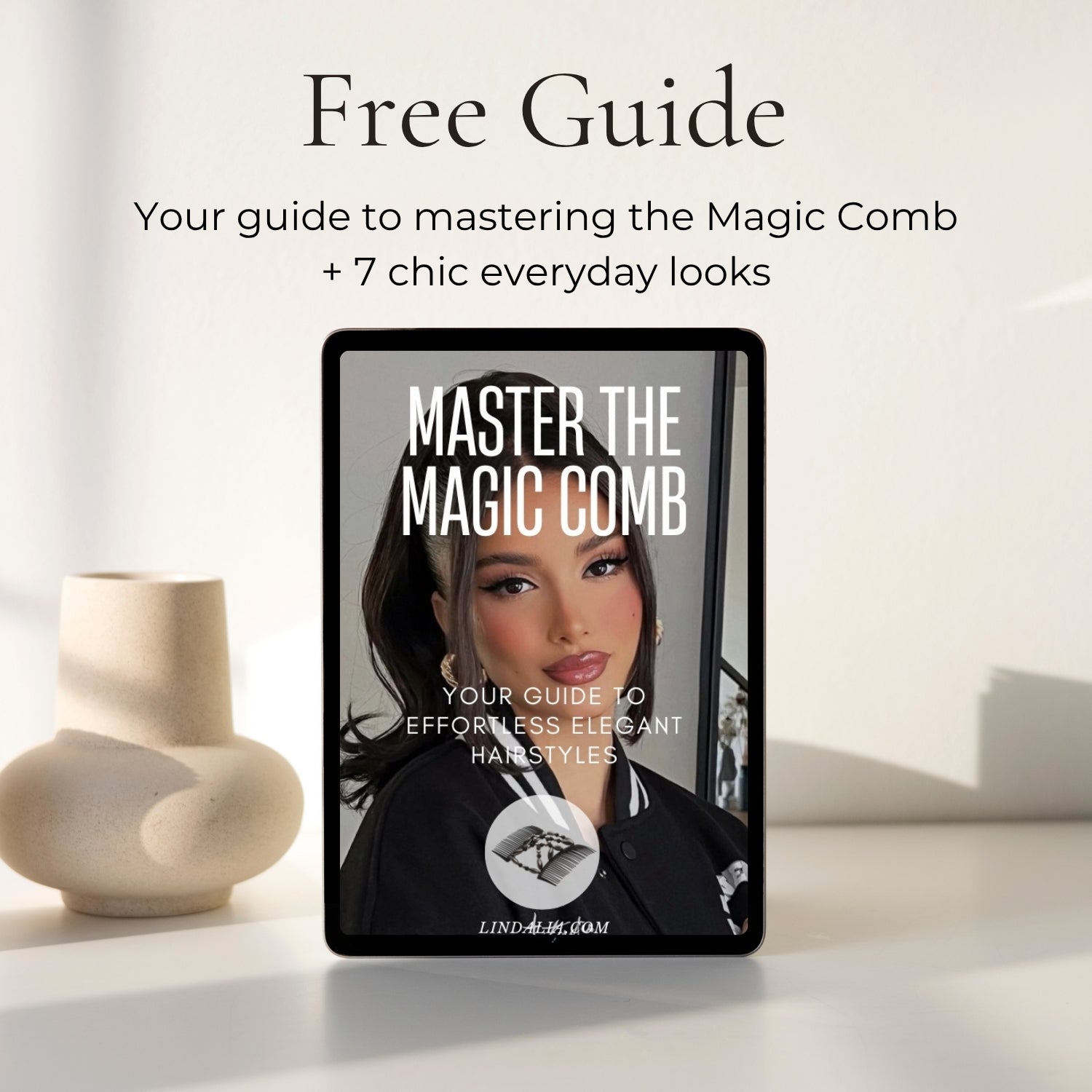 Magic Hair Comb + FREE Guide (eBook)