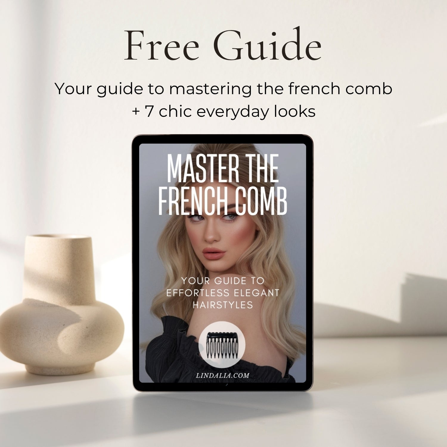 Luxury French Combs (8pcs) + FREE Guide (eBook)