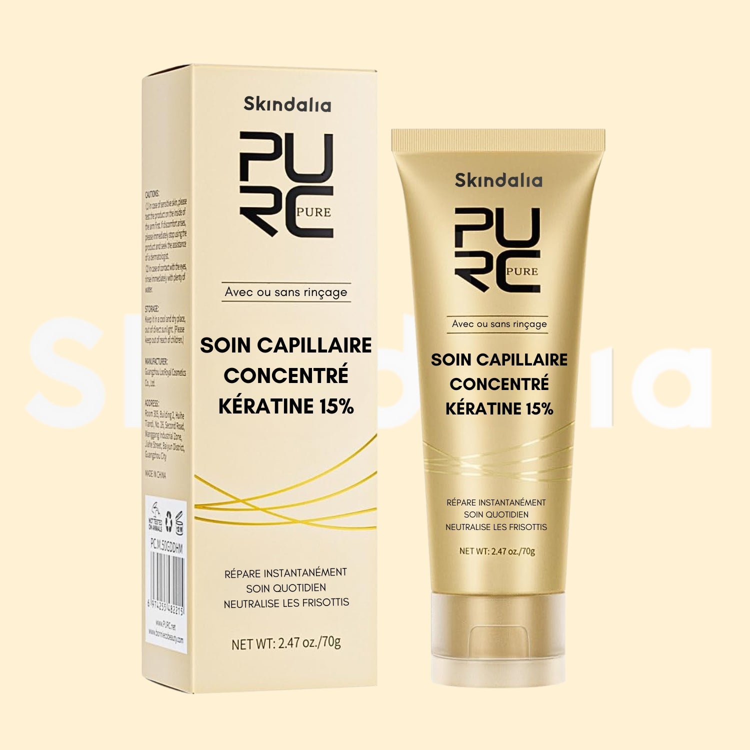Concentrated Keratin Magic Care 15% (in French)