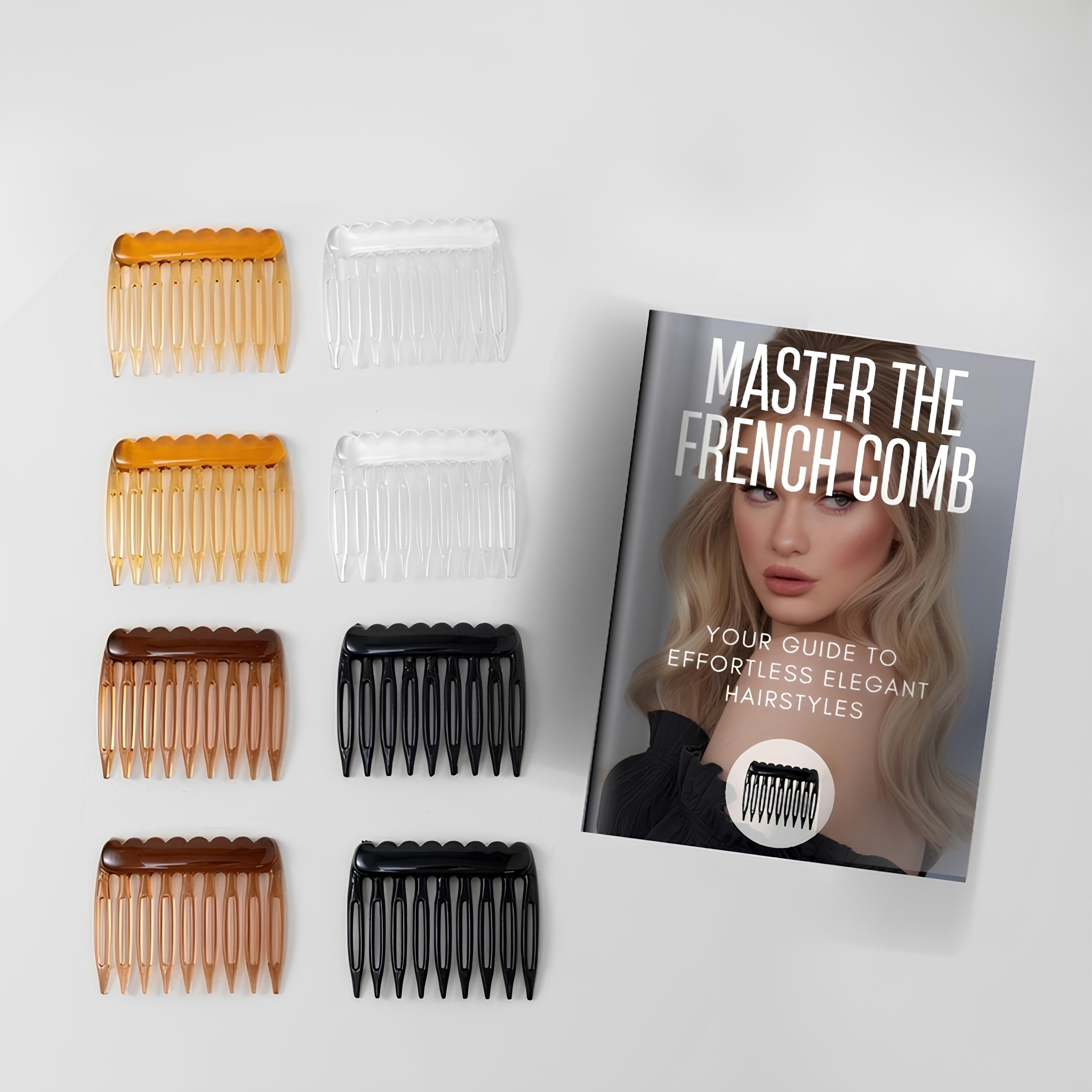 Luxury French Combs (8pcs) + FREE Guide (eBook)