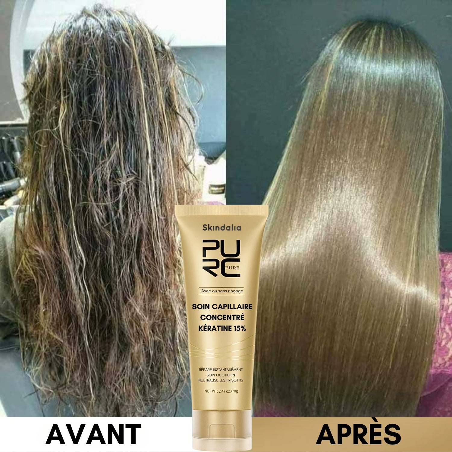 Koncentrerad Keratin Magic Care 15% (på franska)